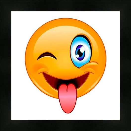 Emoticono Guiño