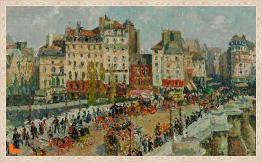 The Pont Neuf - Camille Pissarro