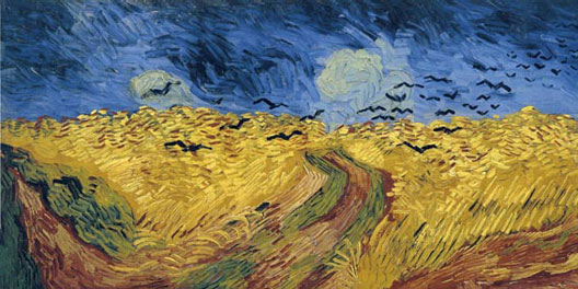 Wheatfield with Crows, 1890 L