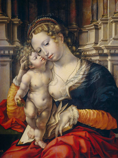 Virgen y el Niño M