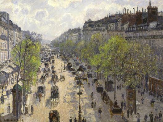 Boulevard Montmartre au Printemps L