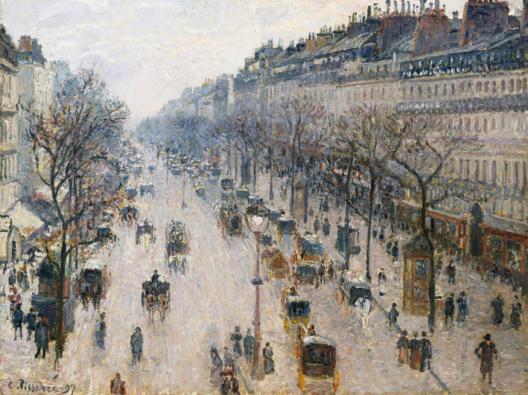 Boulevar Montmartre d´Hiver M