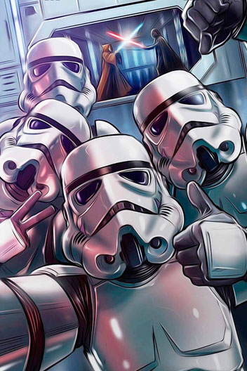 Star Wars Selfie M