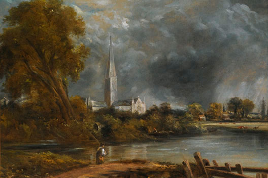 Study for Salisbury Cathedral from the Meadows M