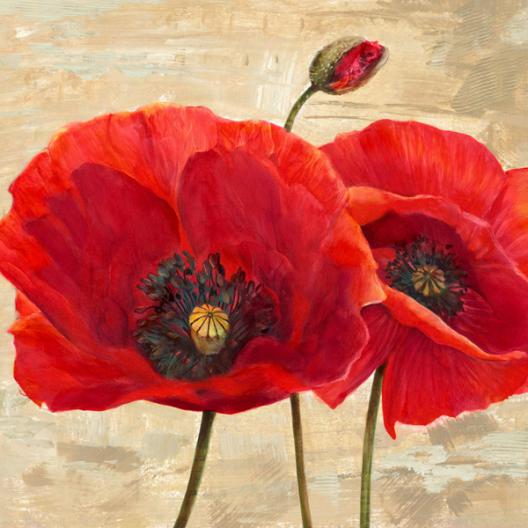 Red Poppies (detail II)