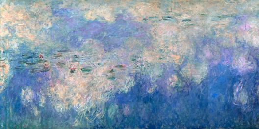 Detail of Waterlilies: The Clouds