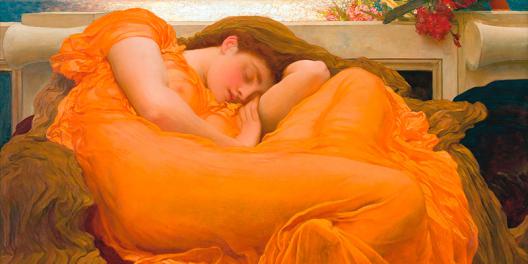 Flaming June (detail)