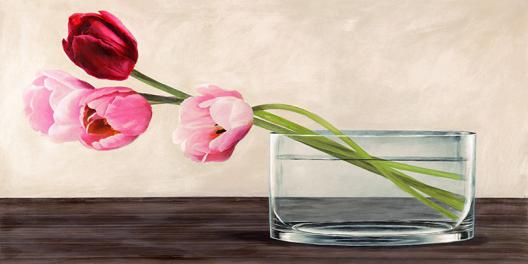 Modern composition, Tulips