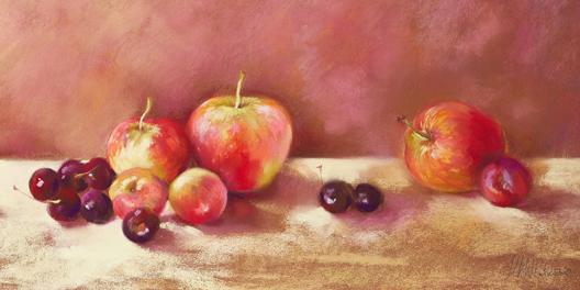 Cherries and Apples (detail)