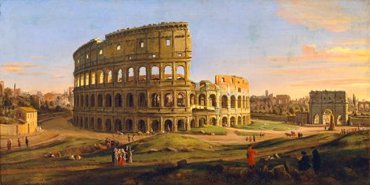 Veduta del Colosseo