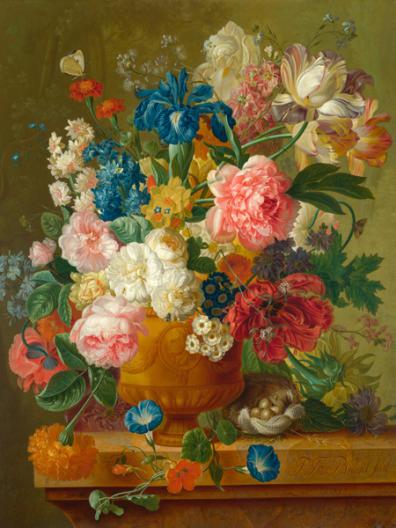 Flowers in a vase