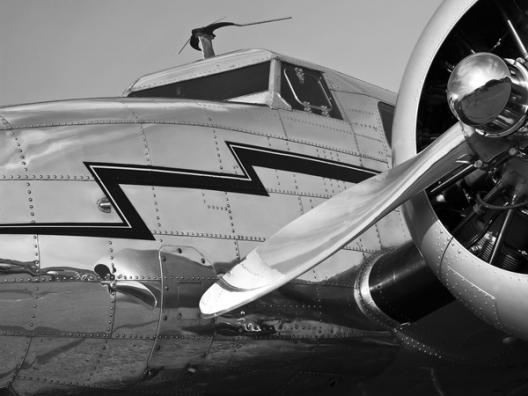 Vintage Aircraft Close-Up