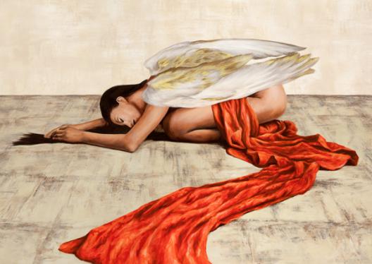 Reclined Angel