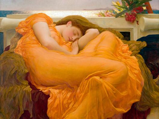 Flaming June (detail)