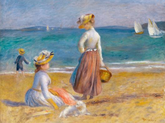 Figures on the Beach