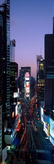 Times Square at night