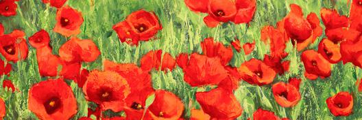 Poppy Field (detail)