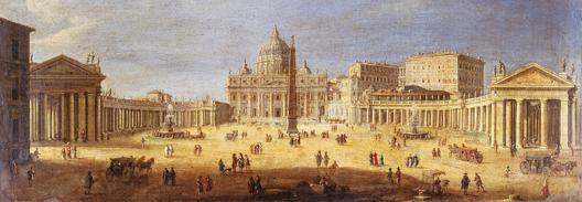 Piazza San Pietro, Rome (detail)