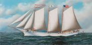 Three Masted Schooner ´Andrew C. Pierce´