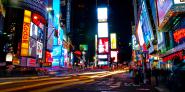 Times Square by night