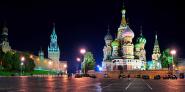 Red Square at night, Moscow