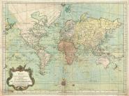 Essay d´une Carte reduite du Globe Terrestre, 1778
