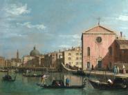 The Grand Canal facing Santa Croce, Venice