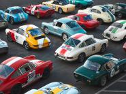 Vintage sport cars at Grand Prix, Nürburgring