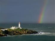 Rainbow over Fanad-Head, Ireland