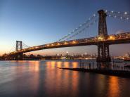 Queensboro Bridge and Manhattan from Brooklyn, NYC