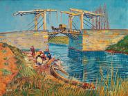 Langlois Bridge with women washing