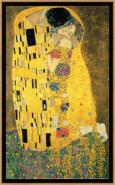 Enmarcado flotante, El Beso (G. Klimt)