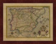 Lit. Península Ibérica, 1609  - Judocus  Hondius