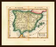 Mapa Ancienne Espagne II