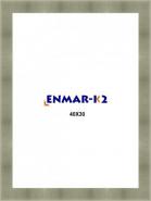 Marco estandar azul marino para poster 70X50 (CU0011102) - ENMAR-K2