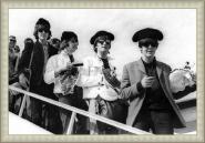 The Beatles in BCN Gris B/W