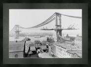 Manhattan Bridge, 1909 L / B/W