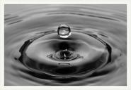 Water Drop XL / B/W