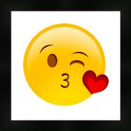 Emoticono Beso