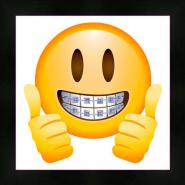 Emoticono Brackets a Tope