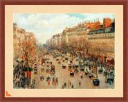 Boulevard Montmartre en la Tarde L