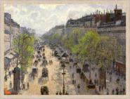 Canvas Boulevard Montmartre au Printemps