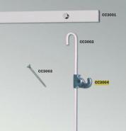 Carril para Colgadores HG 2x1x200