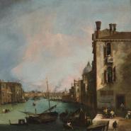 The Grand Canal with the Palazzo Corner S